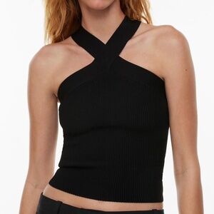 Babaton Sculpt Knit Criss Cross Tank